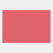 Patroon met kerstfeestelijke kerstcadeaukaarten inpakpapier vel (Voorkant 3)