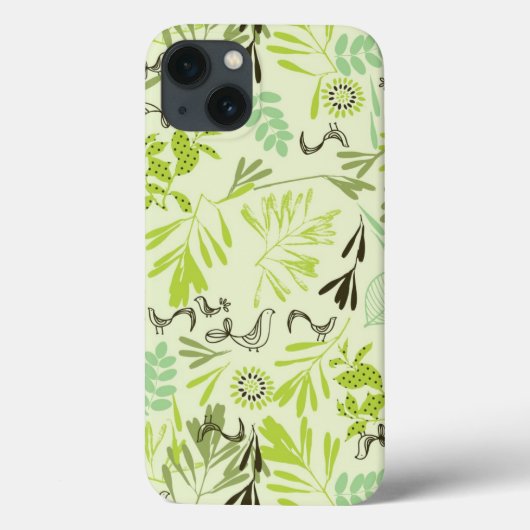 patroon met kleine baby Case-Mate iPhone case (Achterkant)
