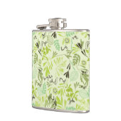 patroon met kleine baby heupfles (Links)