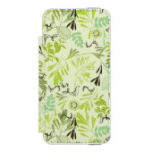 patroon met kleine baby incipio iPhone portemonnee hoesje (Voorkant Agenda)