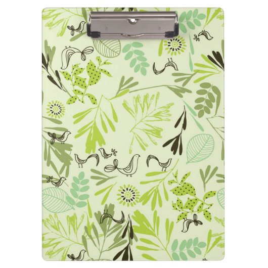 patroon met kleine baby klembord (Voorkant)