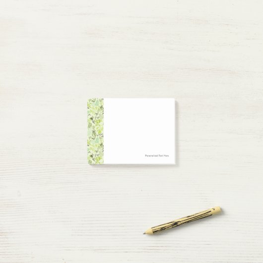 patroon met kleine baby post-it® notes (Op bureau)
