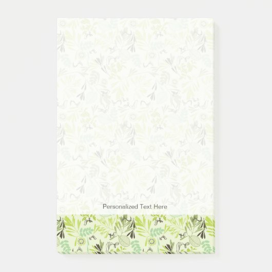 patroon met kleine baby post-it® notes (Voorkant)