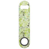 patroon met kleine baby speed flessenopener (Achterkant)