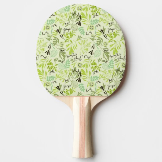 patroon met kleine baby tafeltennisbatje (Voorkant)