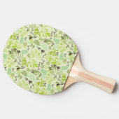 patroon met kleine baby tafeltennisbatje (Zijkant)