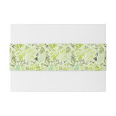 patroon met kleine baby uitnodigingen wikkel (Achterkant Voorbeeld)