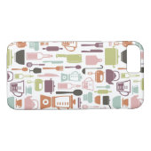 Patroon met kleurrijke kookpictogrammen Case-Mate iPhone case (Achterkant (Horizontaal))