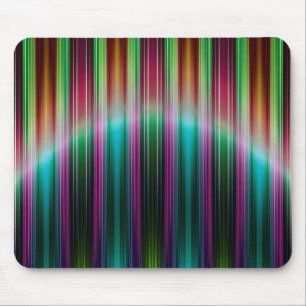 patroon met kleurrijke strepen muismat