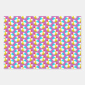 patroon met koelbalballen inpakpapier vel (Voorkant 2)