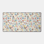 Patroon met kookpictogrammen bureaumat (Voorkant)