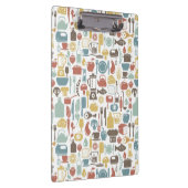 Patroon met kookpictogrammen klembord (Rechts)