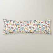 Patroon met kookpictogrammen lichaamskussen (Voorkant)