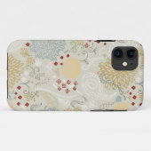 patroon met krultuinen Case-Mate iPhone case (Achterkant (horizontaal))