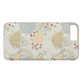 patroon met krultuinen Case-Mate iPhone case (Achterkant (Horizontaal))