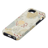 patroon met krultuinen Case-Mate iPhone case (Onderkant)