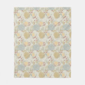 patroon met krultuinen fleece deken (Voorkant)