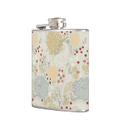 patroon met krultuinen heupfles (Links)