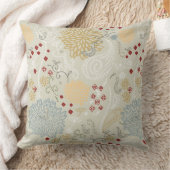 patroon met krultuinen kussen (Deken)