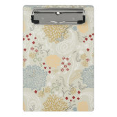 patroon met krultuinen mini klembord (Voorkant)