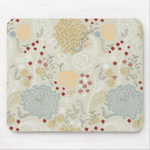 patroon met krultuinen muismat