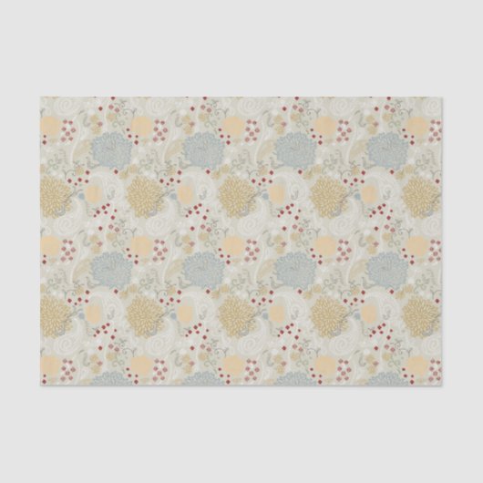 patroon met krultuinen tissuepapier (Voorkant)