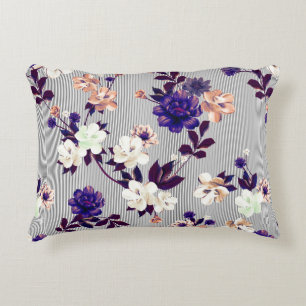 Patroon met lentbloemen Patroon met lente fl Accent Kussen