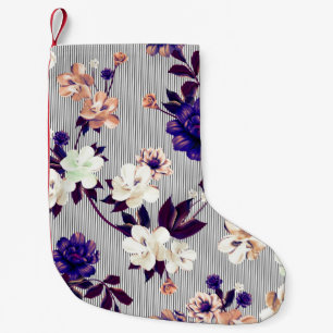 Patroon met lentbloemen Patroon met lente fl Kleine Kerstsok