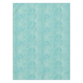 Patroon met lichtblauwe tropische palmbladeren tafelkleed (Voorkant)