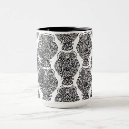 Patroon met modusherrie mok (Midden)