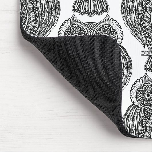 Patroon met modusherrie muismat (Hoek)