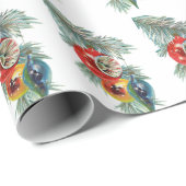 patroon met omleiding met kerstaven met kerst cadeaupapier (Rol Hoek)