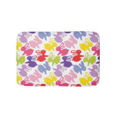 patroon met Paaskonijnen Badmat (Voorkant)