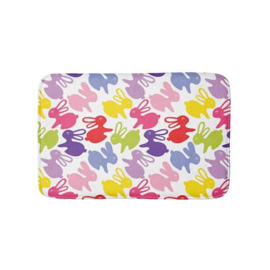 patroon met Paaskonijnen Badmat (Voorkant)