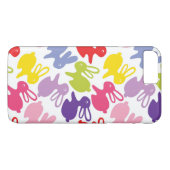 patroon met Paaskonijnen Case-Mate iPhone Case (Achterkant (Horizontaal))