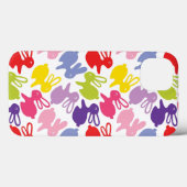 patroon met Paaskonijnen Case-Mate iPhone Case (Achterkant (horizontaal))