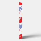 patroon met Paaskonijnen Case-Mate iPhone Case (Achterkant / Links)