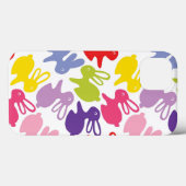 patroon met Paaskonijnen Case-Mate iPhone Case (Achterkant (horizontaal))