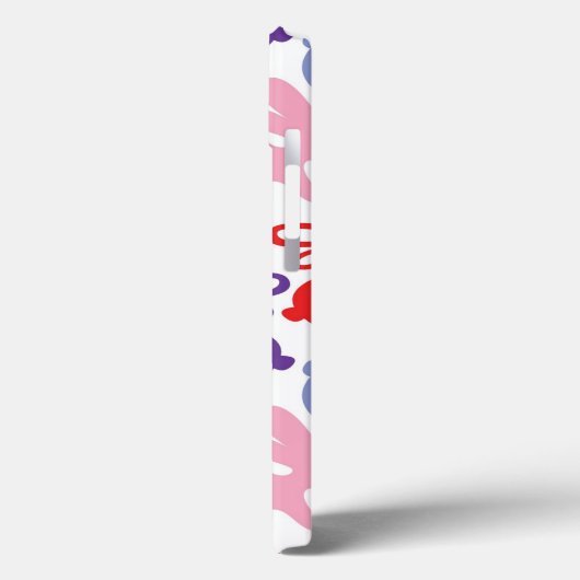 patroon met Paaskonijnen Case-Mate iPhone Case (Achterkant / Links)