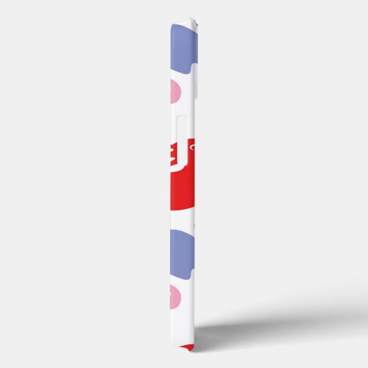 patroon met Paaskonijnen Case-Mate iPhone Case (Achterkant / Rechts)