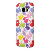 patroon met Paaskonijnen Case-Mate Samsung Galaxy Hoesje (Achterkant Links)