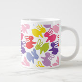 patroon met Paaskonijnen Grote Koffiekop (Rechts)
