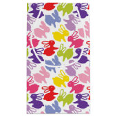 patroon met Paaskonijnen Klein Cadeauzakje (Achterkant)