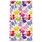 patroon met Paaskonijnen Klein Cadeauzakje (Voorkant)