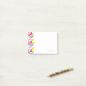 patroon met Paaskonijnen Post-it® Notes (Op bureau)