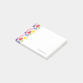 patroon met Paaskonijnen Post-it® Notes (Schuin)