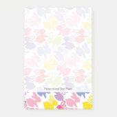 patroon met Paaskonijnen Post-it® Notes (Voorkant)