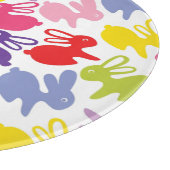 patroon met Paaskonijnen Snijplank (Hoek)