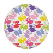 patroon met Paaskonijnen Snijplank (Voorkant)