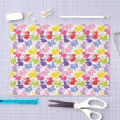 patroon met Paaskonijnen Tissuepapier (Craft)
